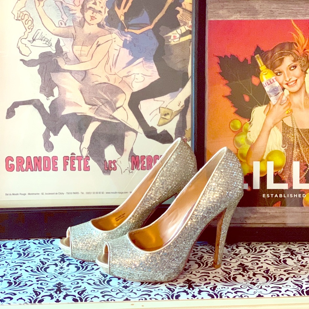Size 6 heels worn for my wedding/special occasions